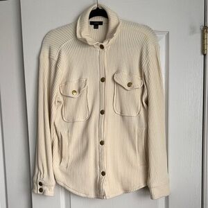 J. Crew Cream Button Down Shirt